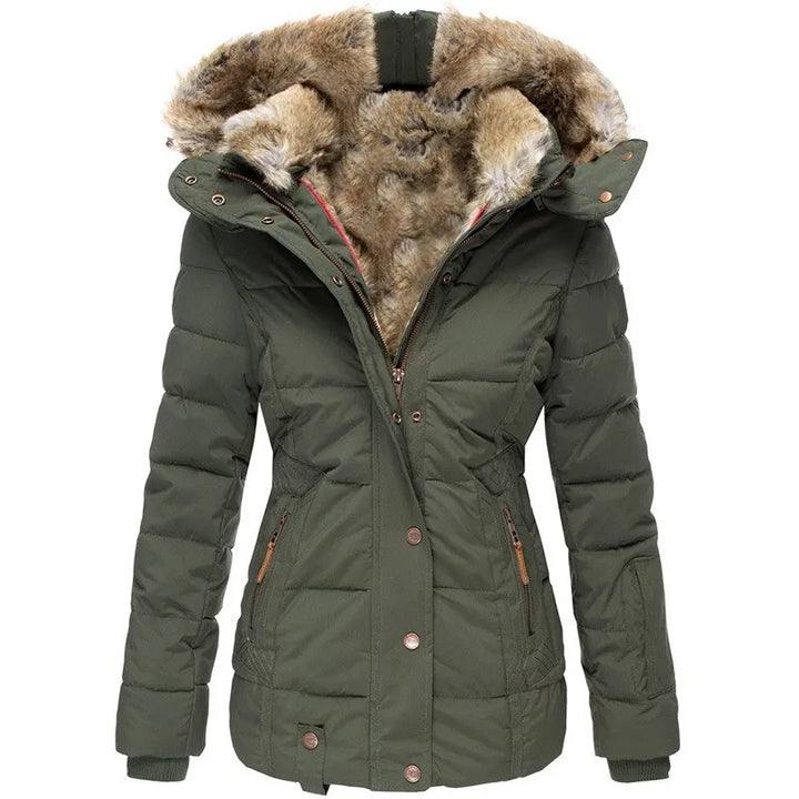 Frieda | Kuschelige Winterjacke mit Fellfutter