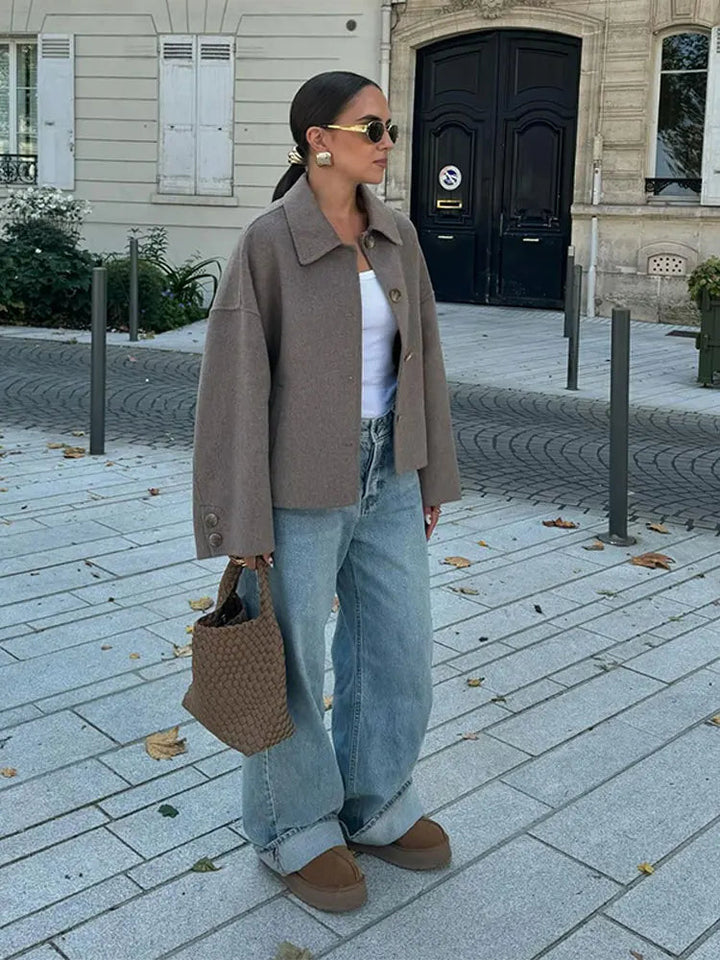 Jessica | Lässige Lockere Jacke Damen