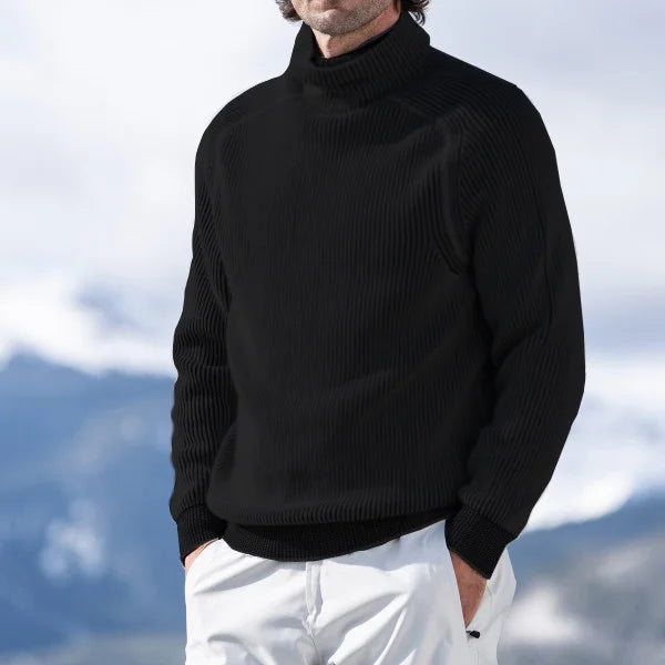 Wilhelm | Bequemer Gerippter Pullover für Herren