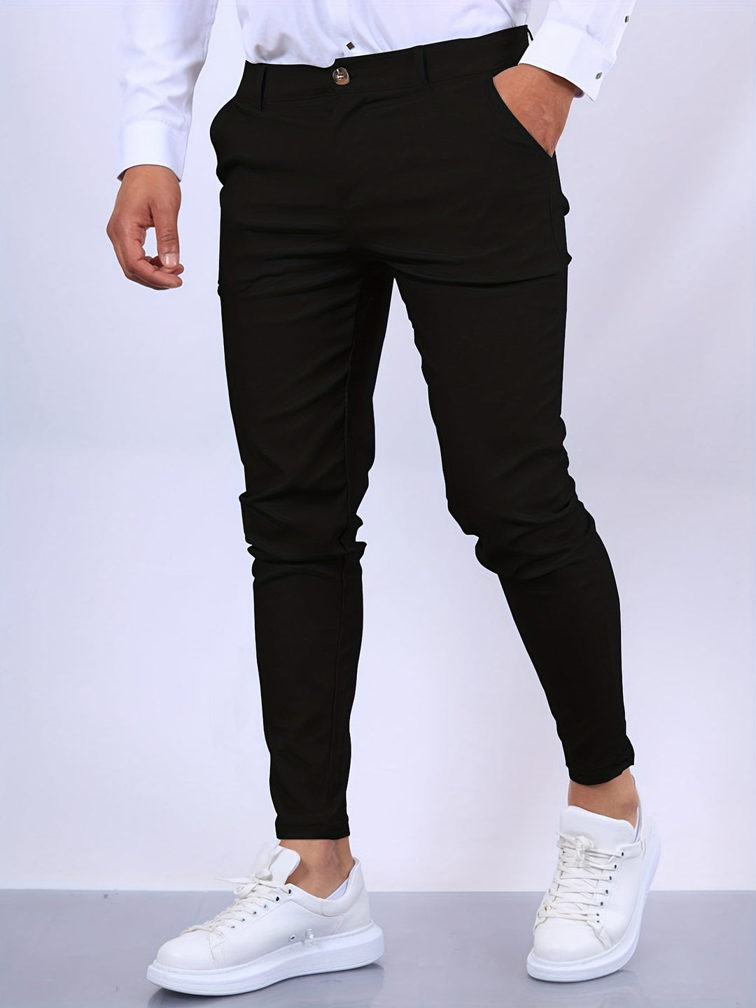 Jürgen | Slim Fit Herren Formelle Stretchhose