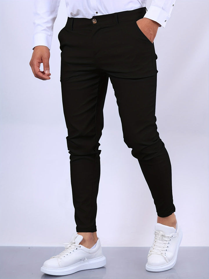 Jürgen | Slim Fit Herren Formelle Stretchhose