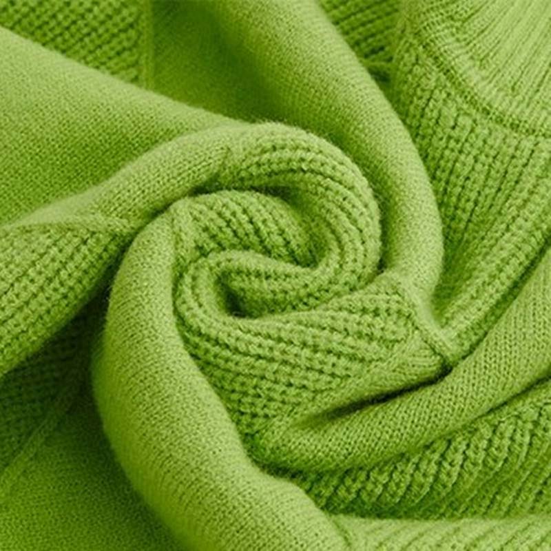 Kylie | Strukturierter Rollkragen Strickpullover