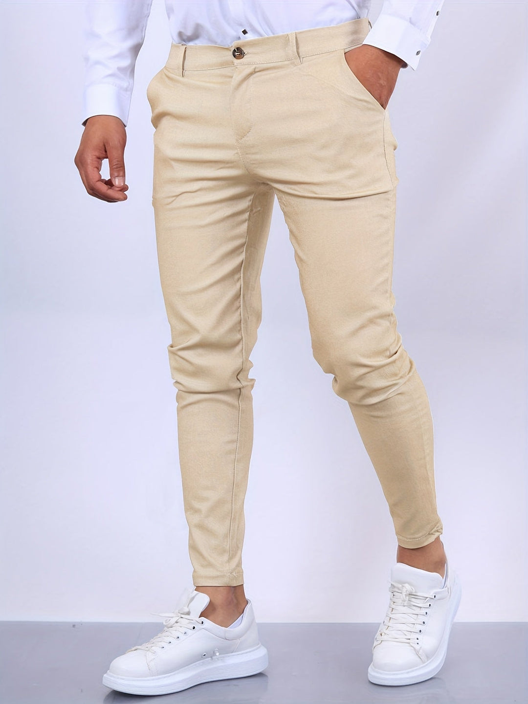 Jürgen | Slim Fit Herren Formelle Stretchhose