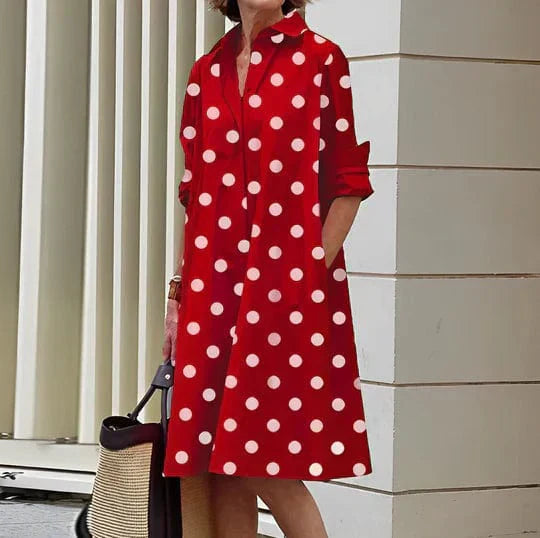 Karla | Elegantes und stilvolles Hemdkleid