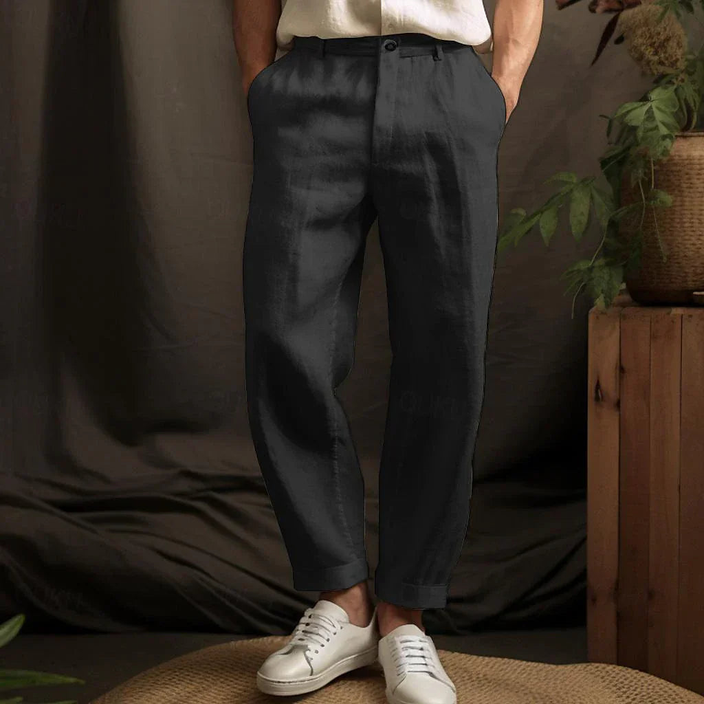 Dominic | Stilvolle Hose mit lockerem Schnitt
