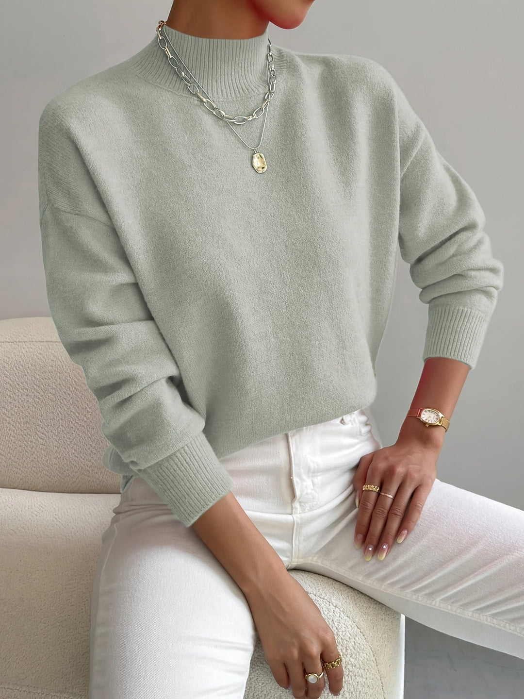 Yvonne | Eleganter und warmer Pullover
