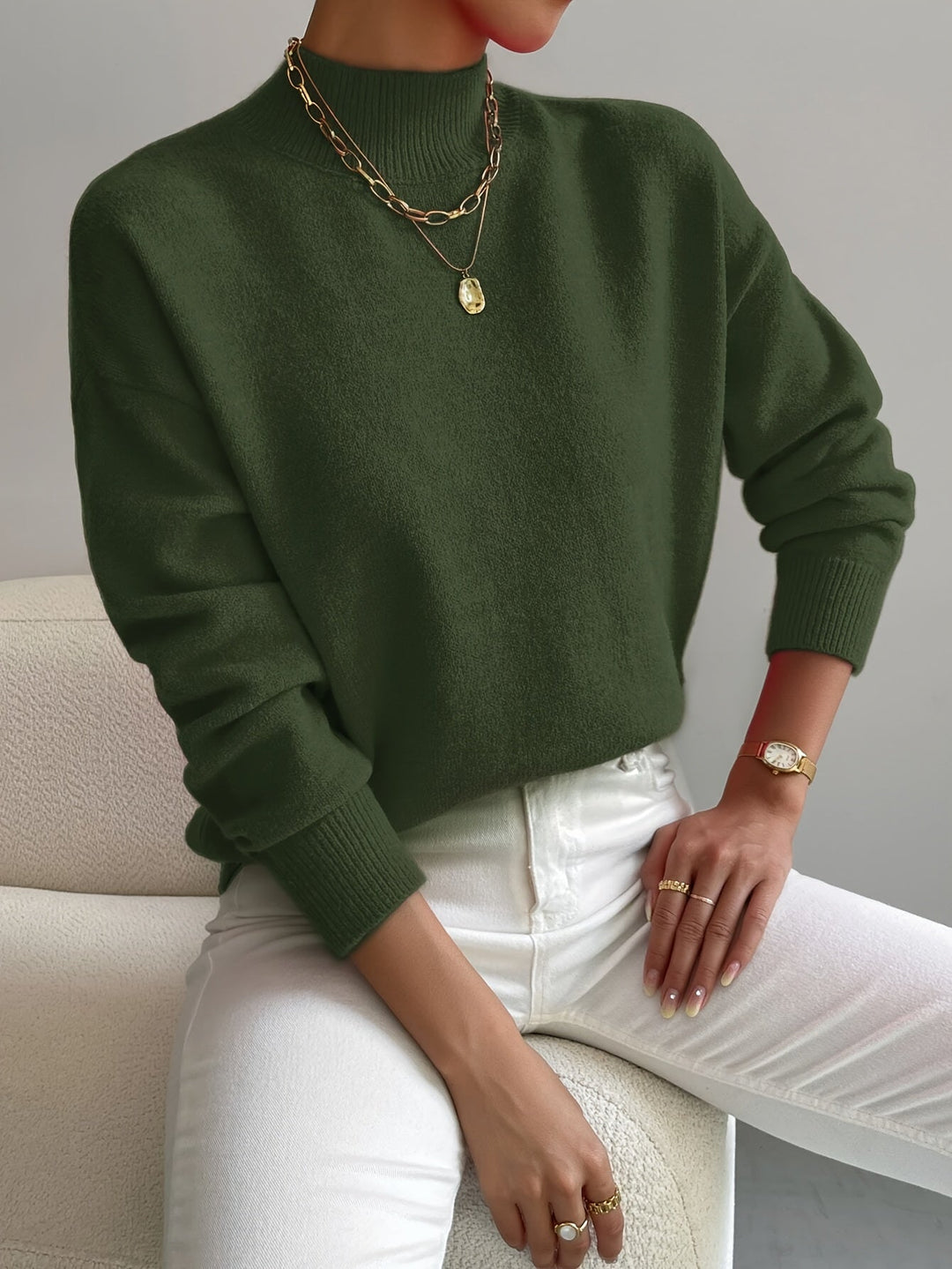 Yvonne | Eleganter und warmer Pullover