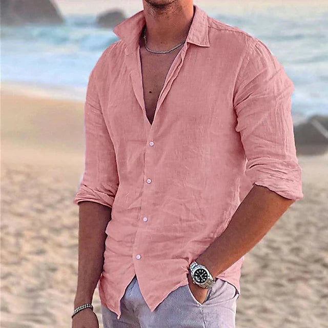 Hans | Retro Poloshirt mit Streifen für Herren