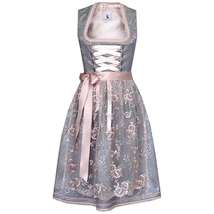 Greta | Elegantes Bayerisches Dirndlkleid mit Satinband