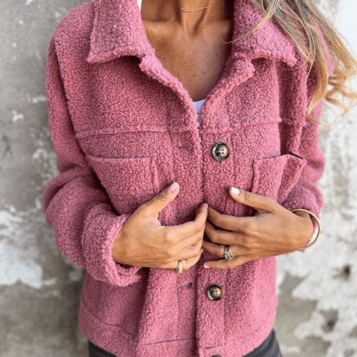 Verena | Stylische Taillierte Jacke mit Knöpfen