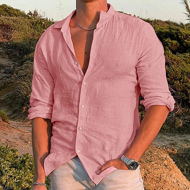Hans | Retro Poloshirt mit Streifen für Herren